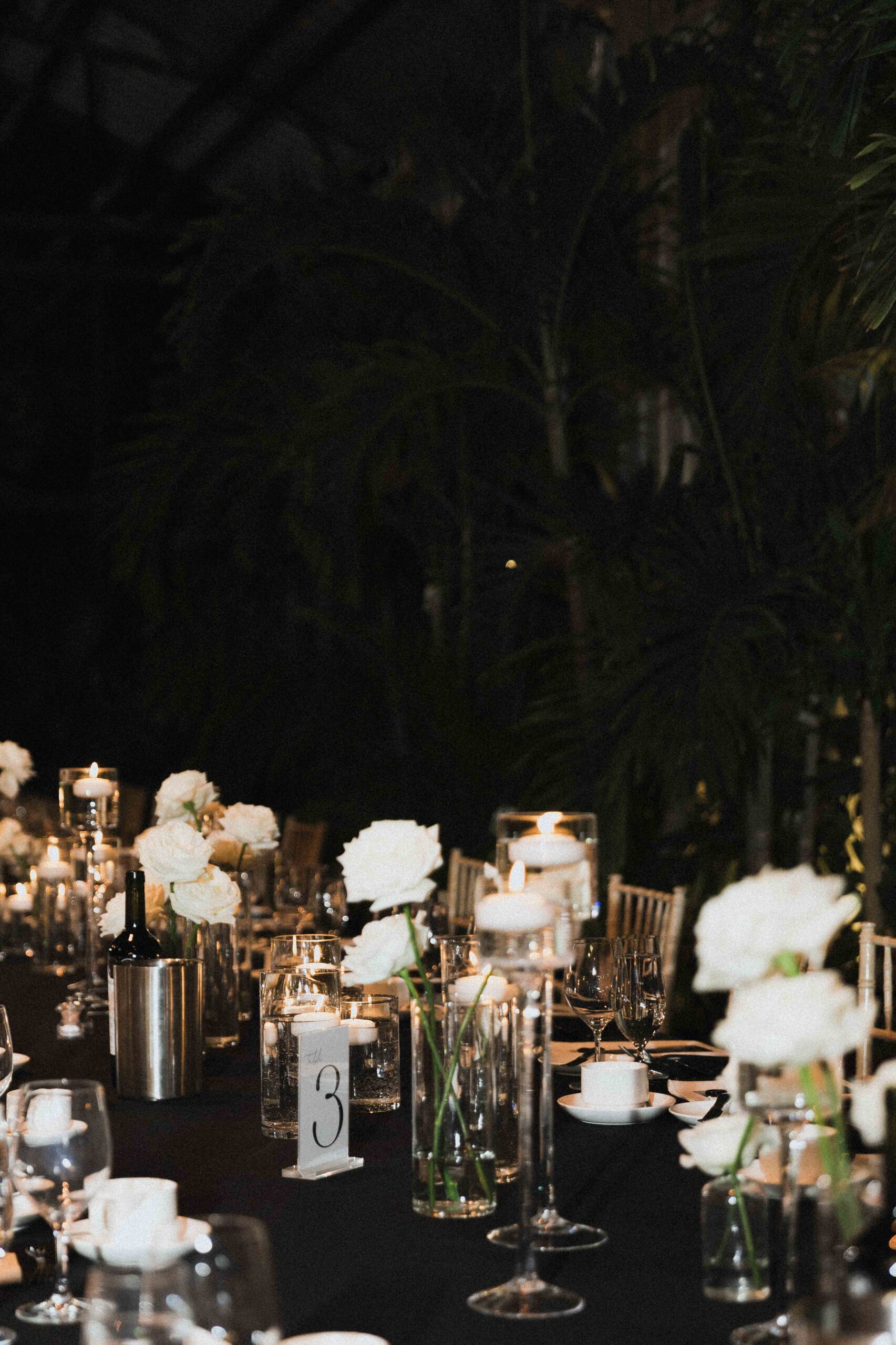 Snowy Winter Wedding With an All Black Dress Code at a Greenhouse - Sonia V Photography