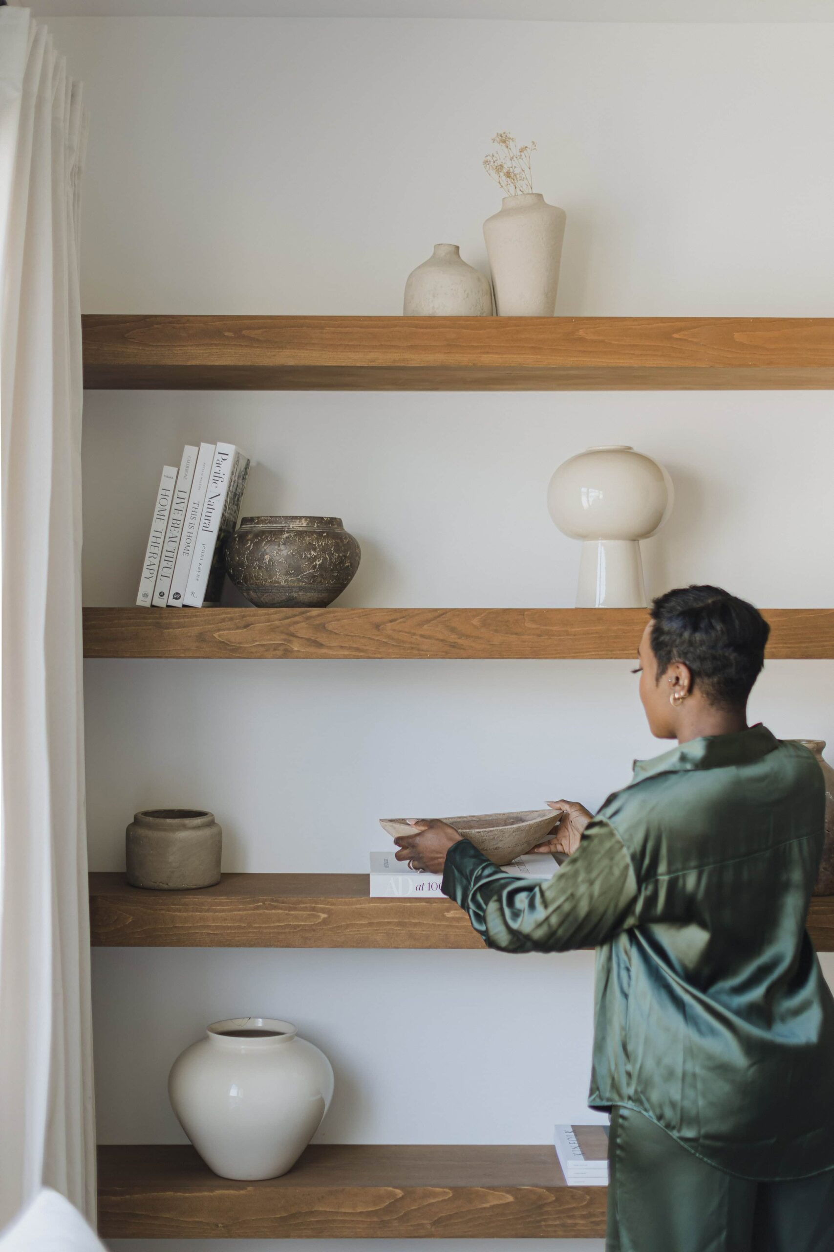 Modern Minimalist Kitchen & Living Room Interior Design - Sonia V Photography