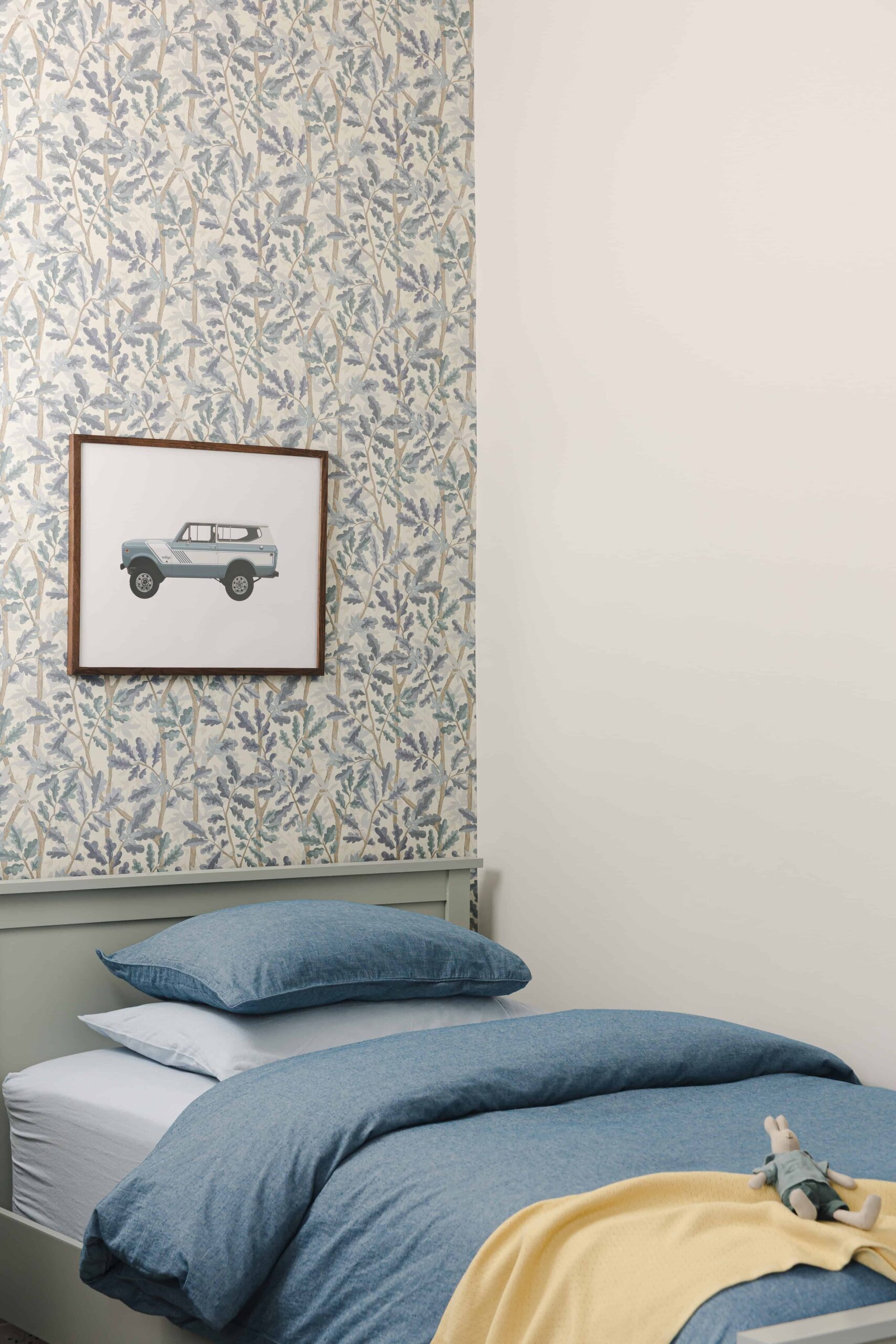 Yellow & Blue Boys Room Design - Sonia V Photography