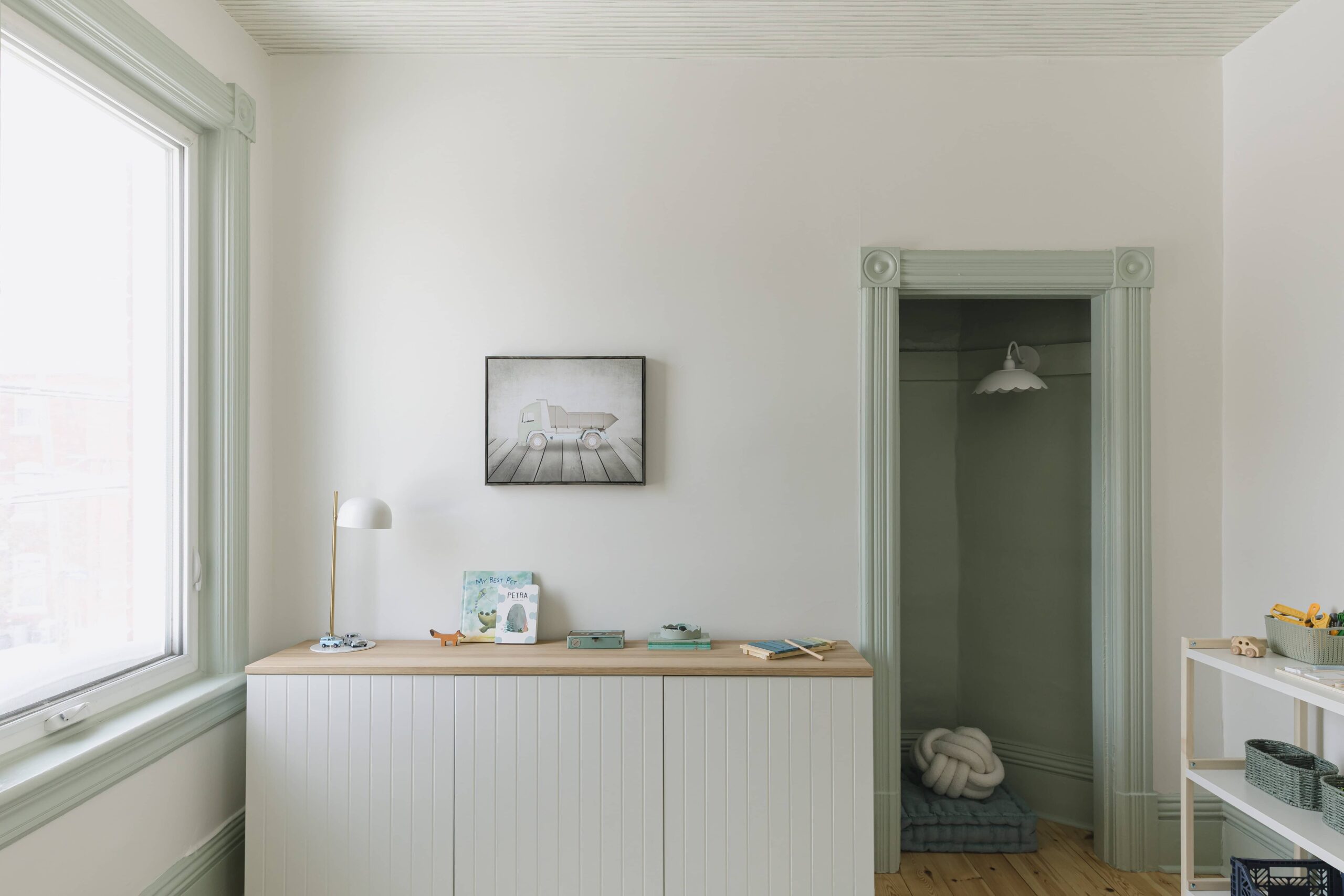 Mint Green Playroom - Sonia V Photography