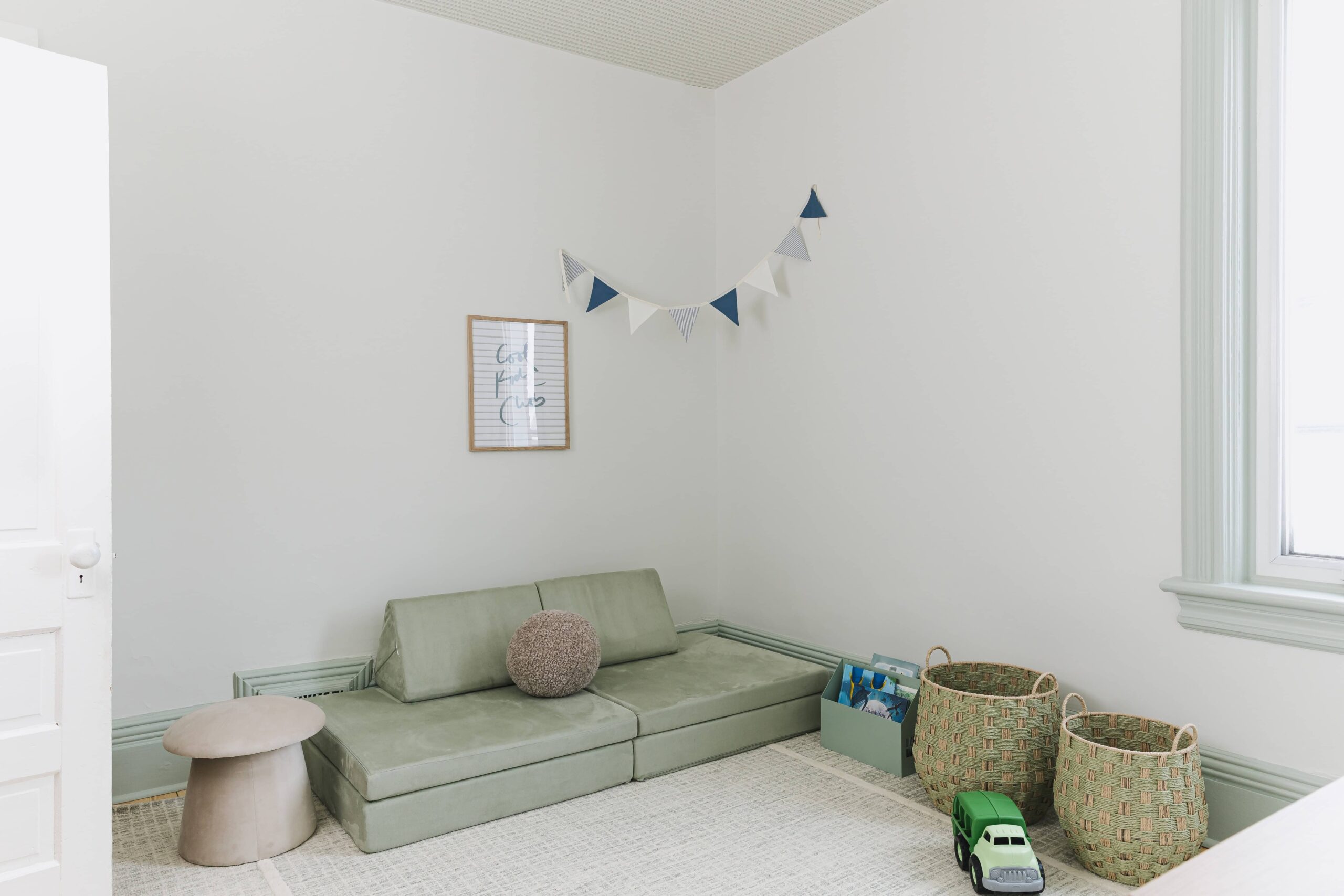 Mint Green Playroom - Sonia V Photography