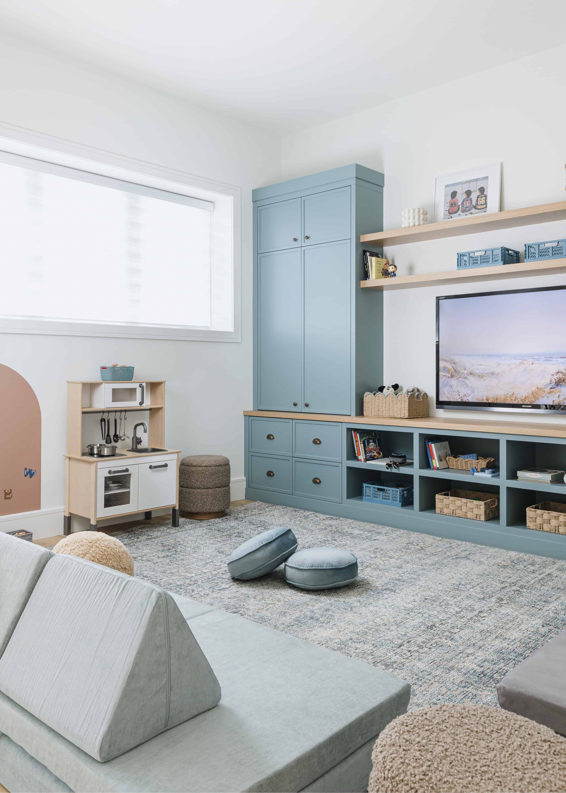 Sports-Themed Rec Room Transformation