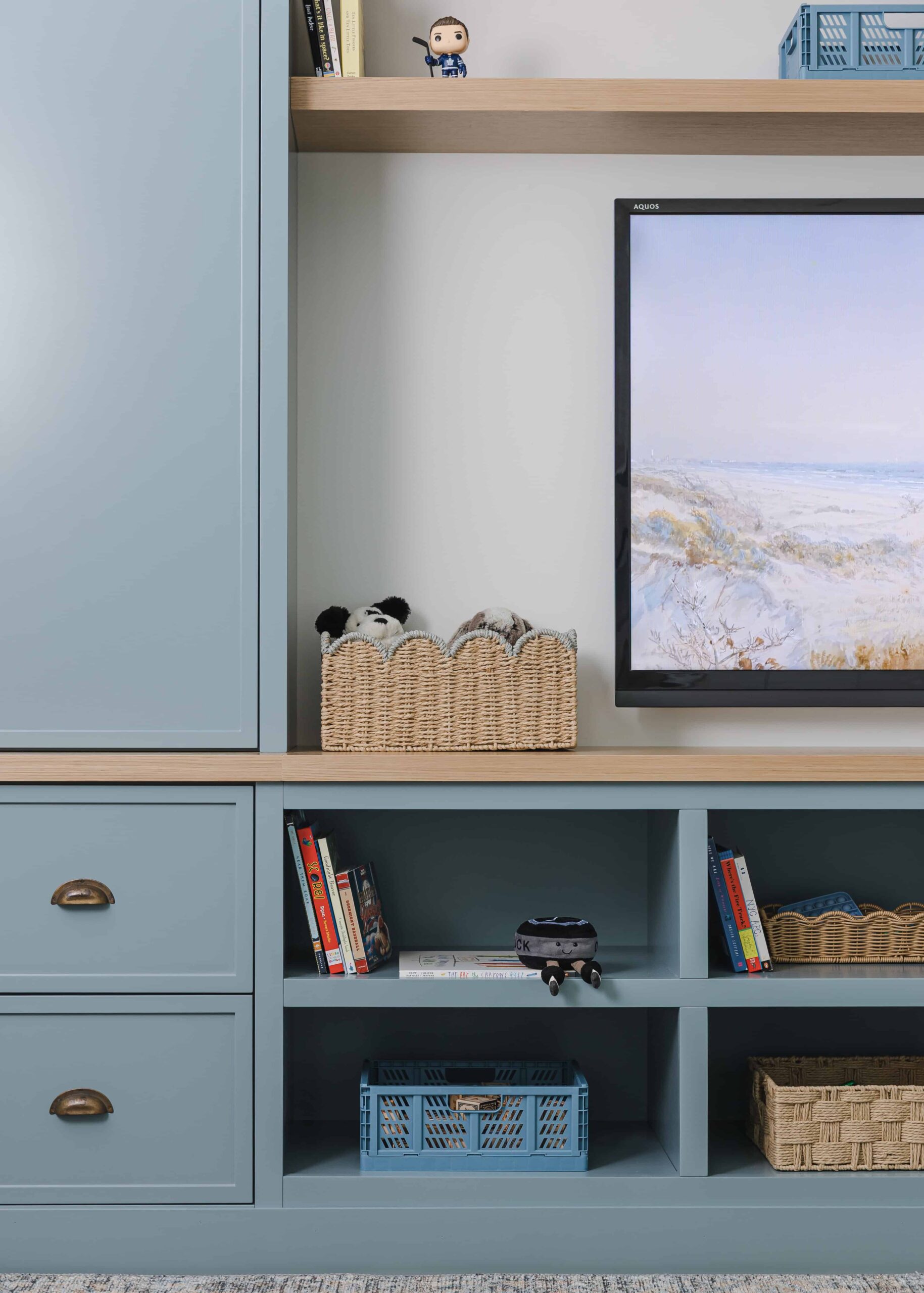 Sports-Themed Rec Room Transformation - Sonia V Photography
