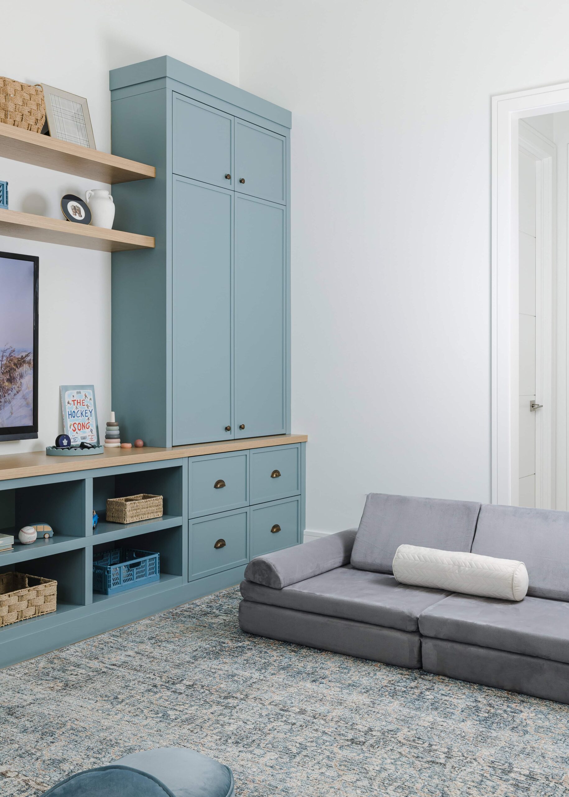 Sports-Themed Rec Room Transformation - Sonia V Photography