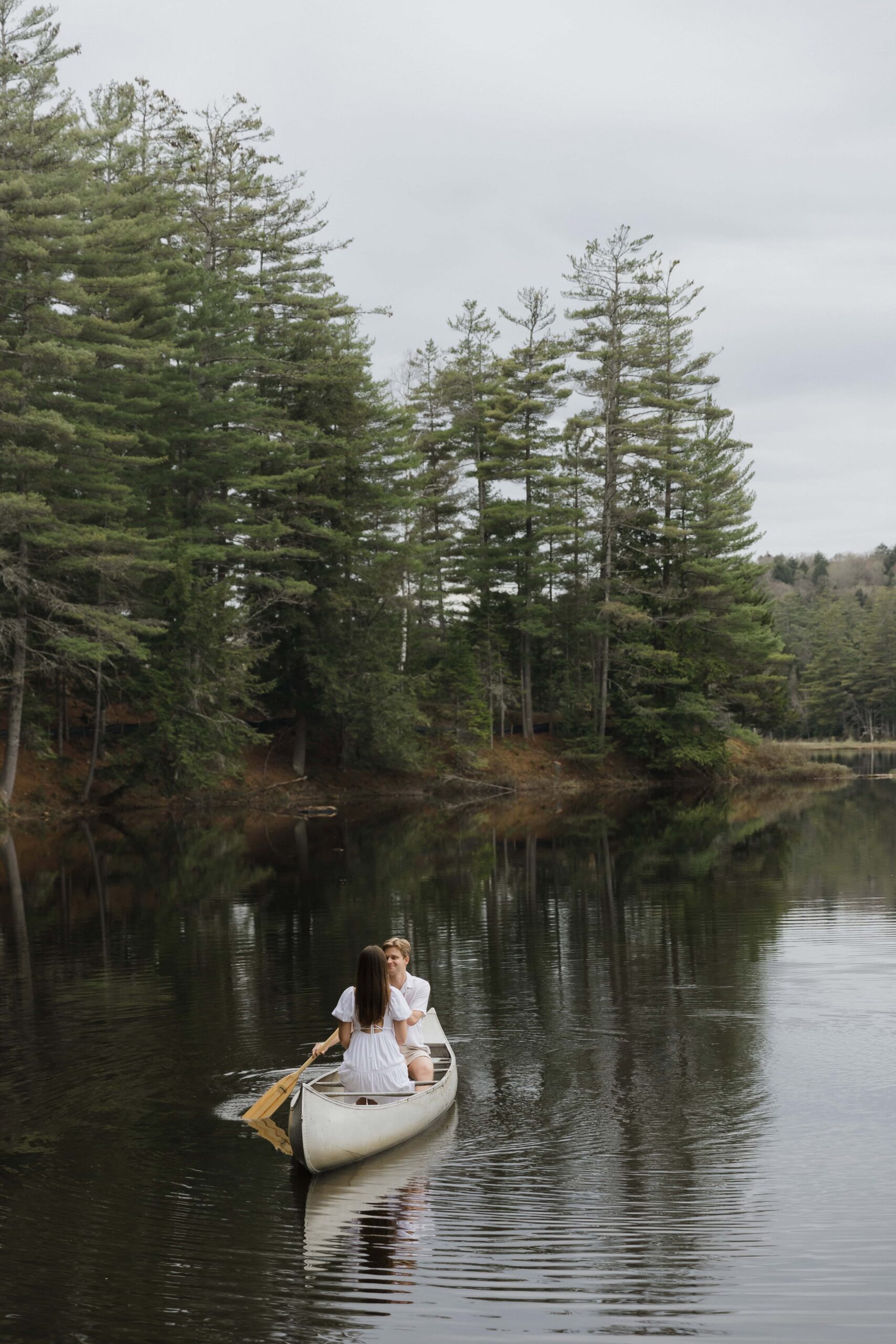 Upstate New York Engagement Session in Early Spring