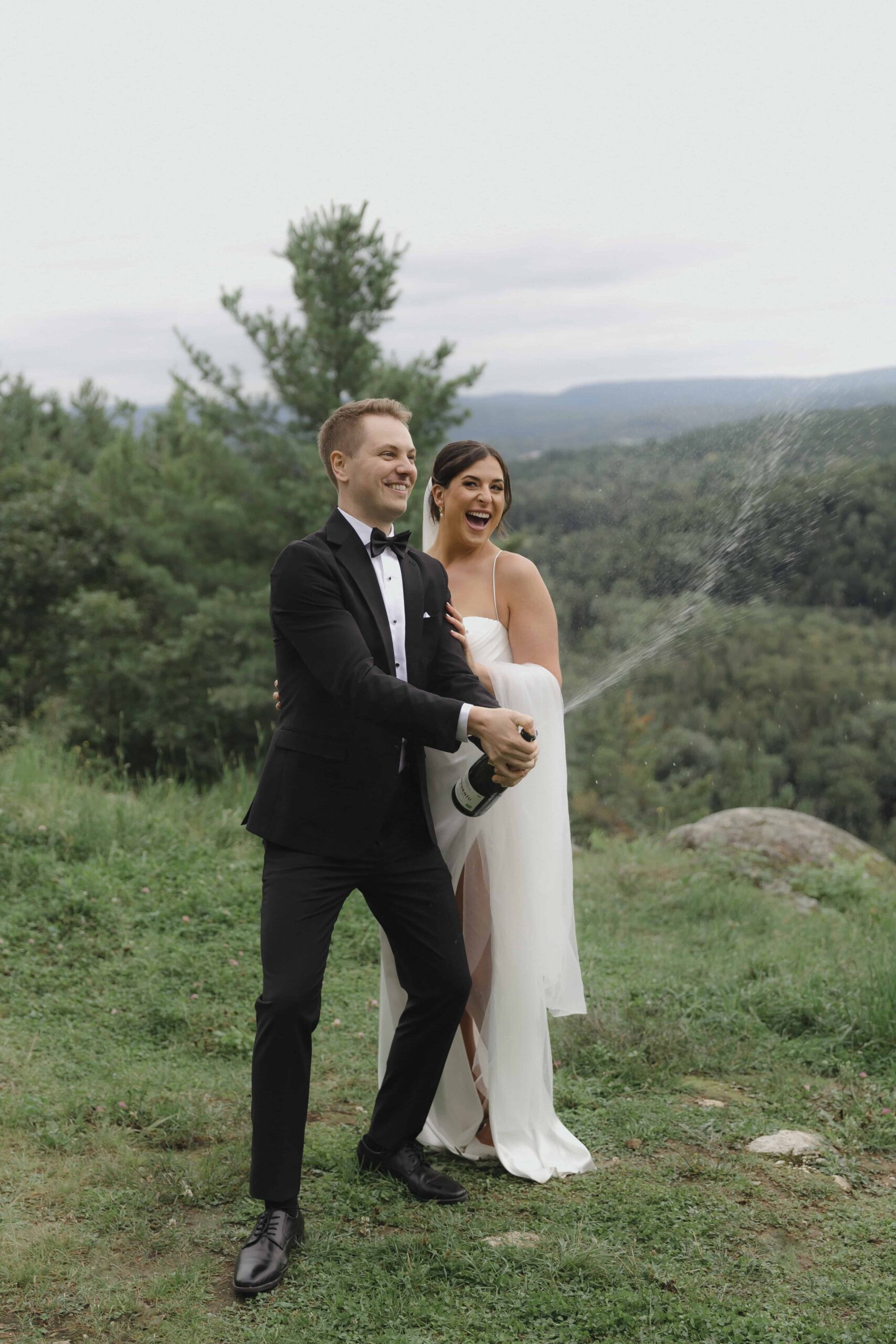 Le Belvédère Wedding Photos - documentary candid photography
