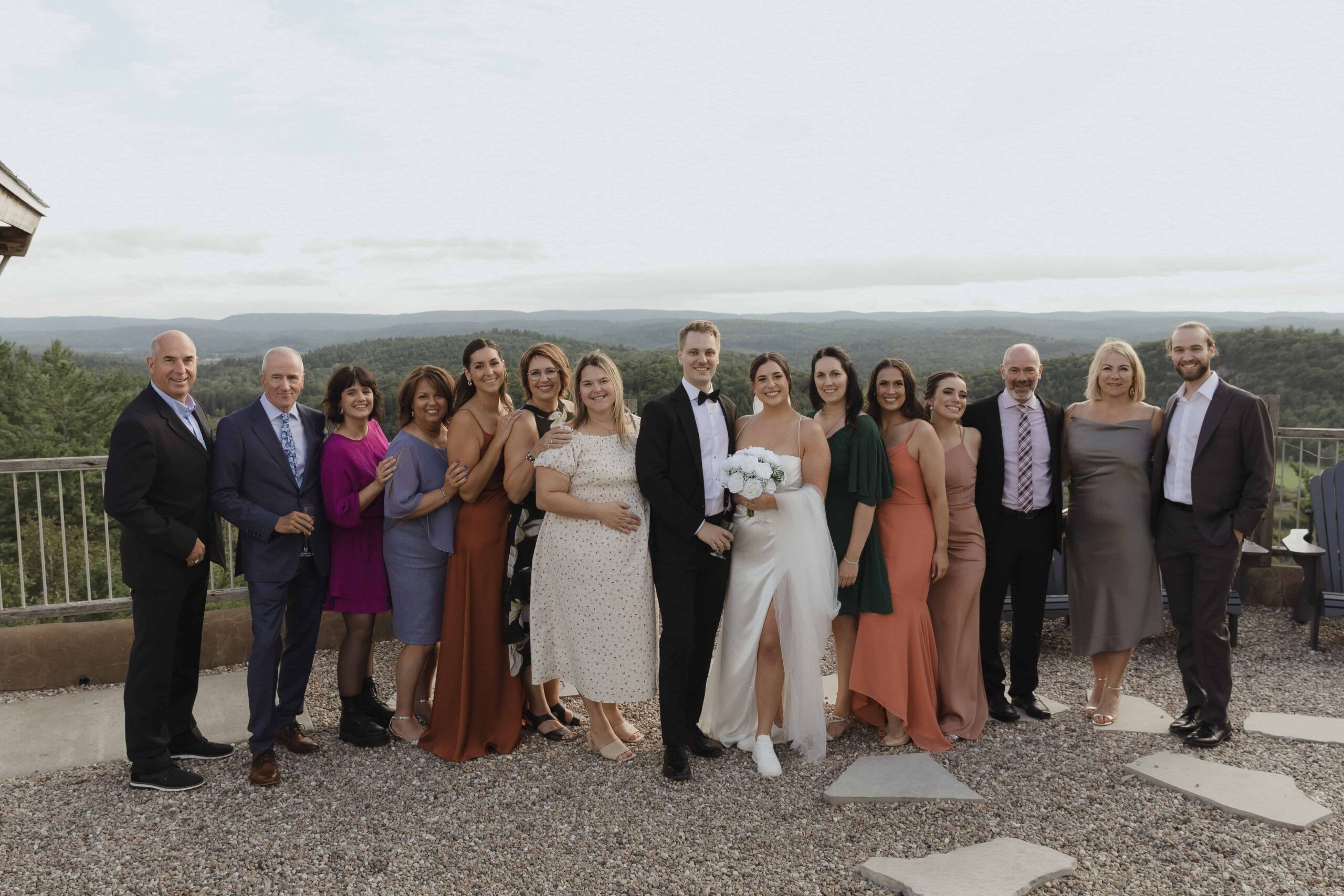 Le Belvédère Wedding Photos - documentary candid photography