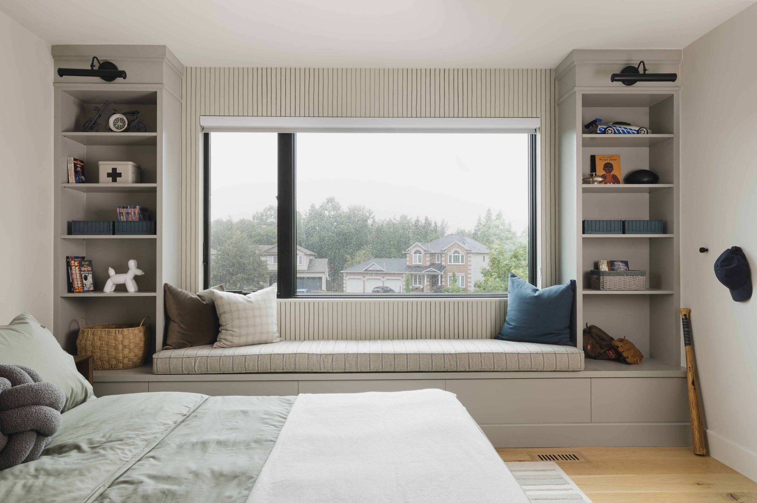 Teen Bedroom and Rec Room Redesign Ottawa - Sonia V Photography