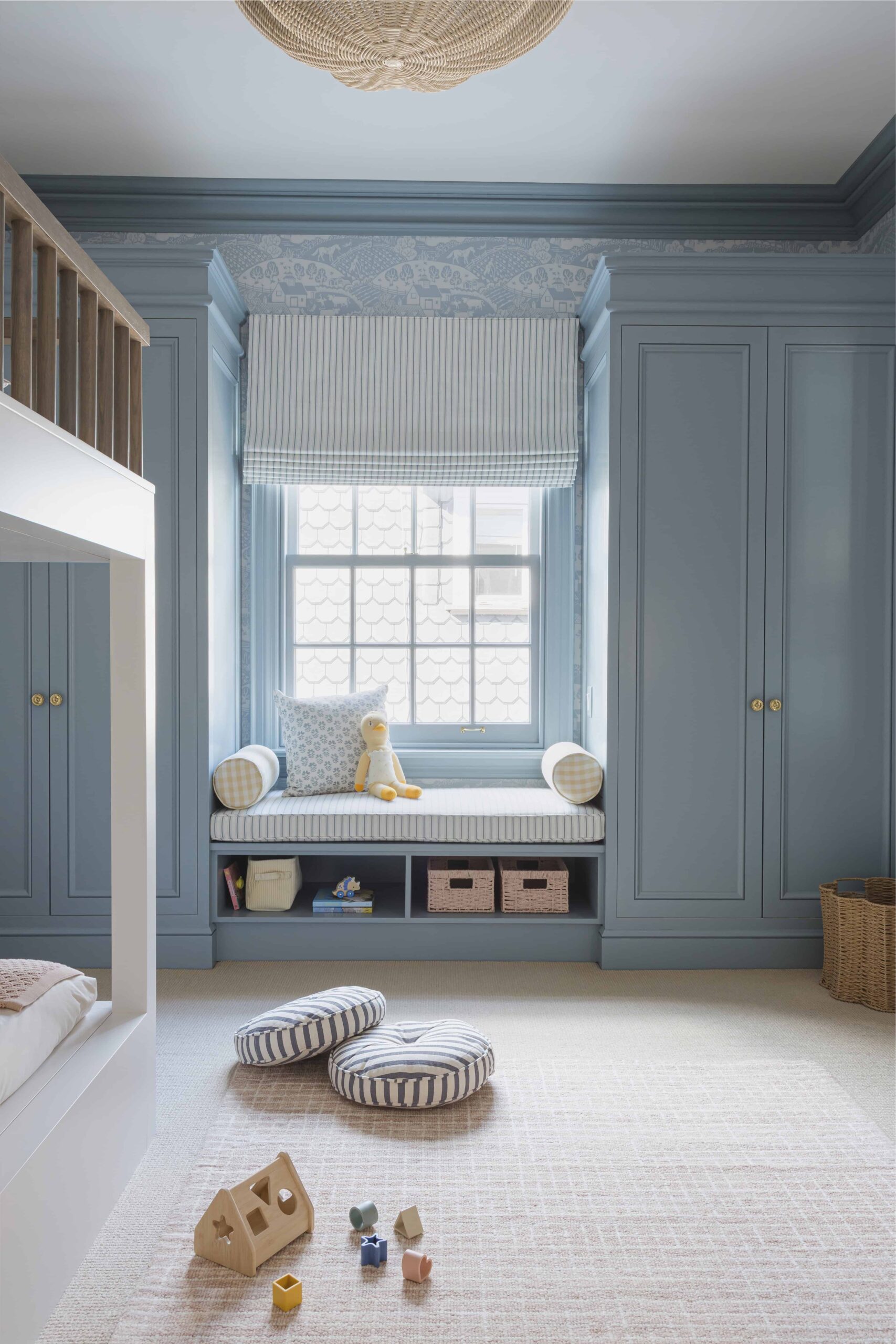 custom built-in bunk bed - Sonia V Photography