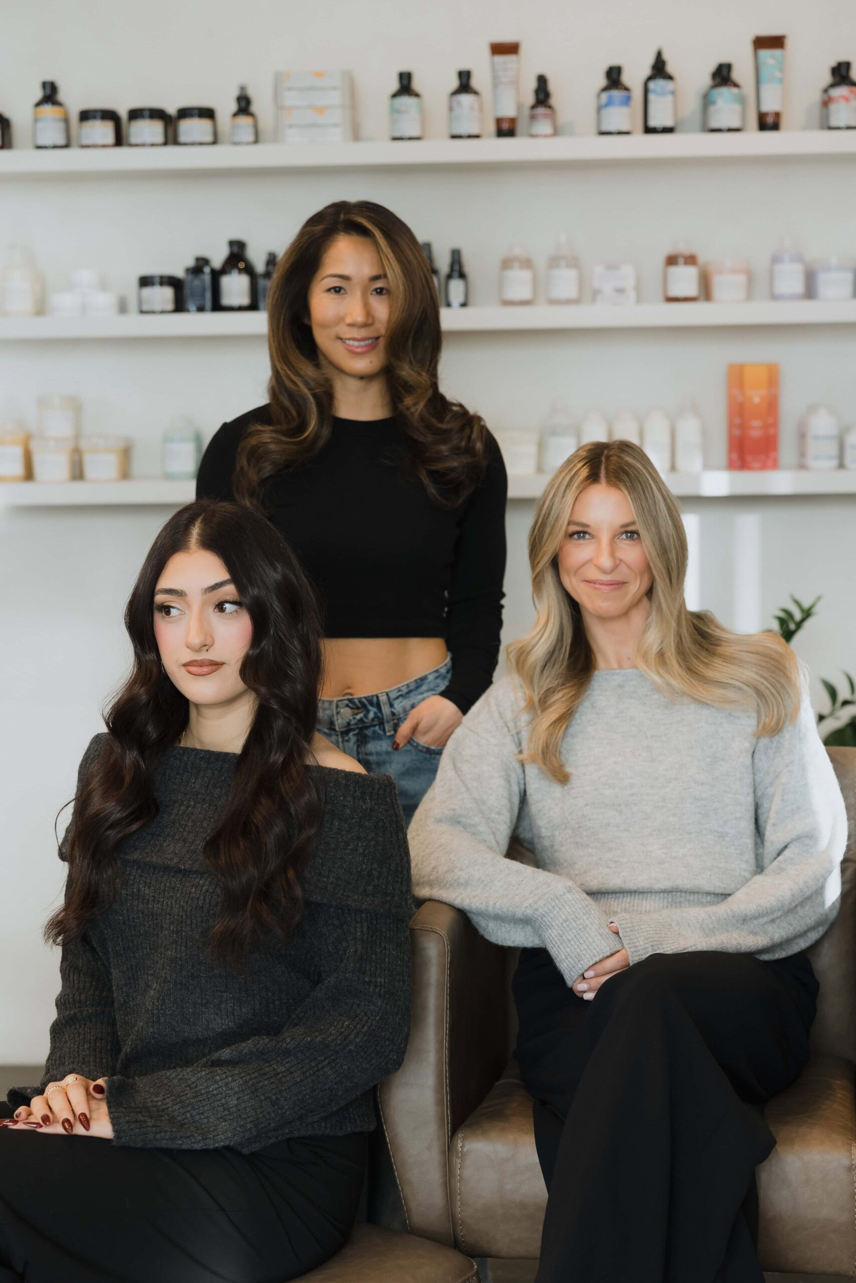 hair salon branding photos - sonia v photography