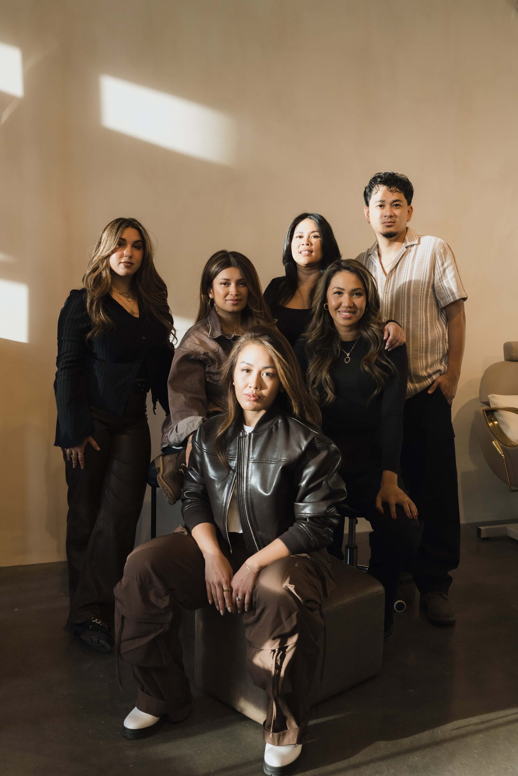 hair salon branding photos - sonia v photography