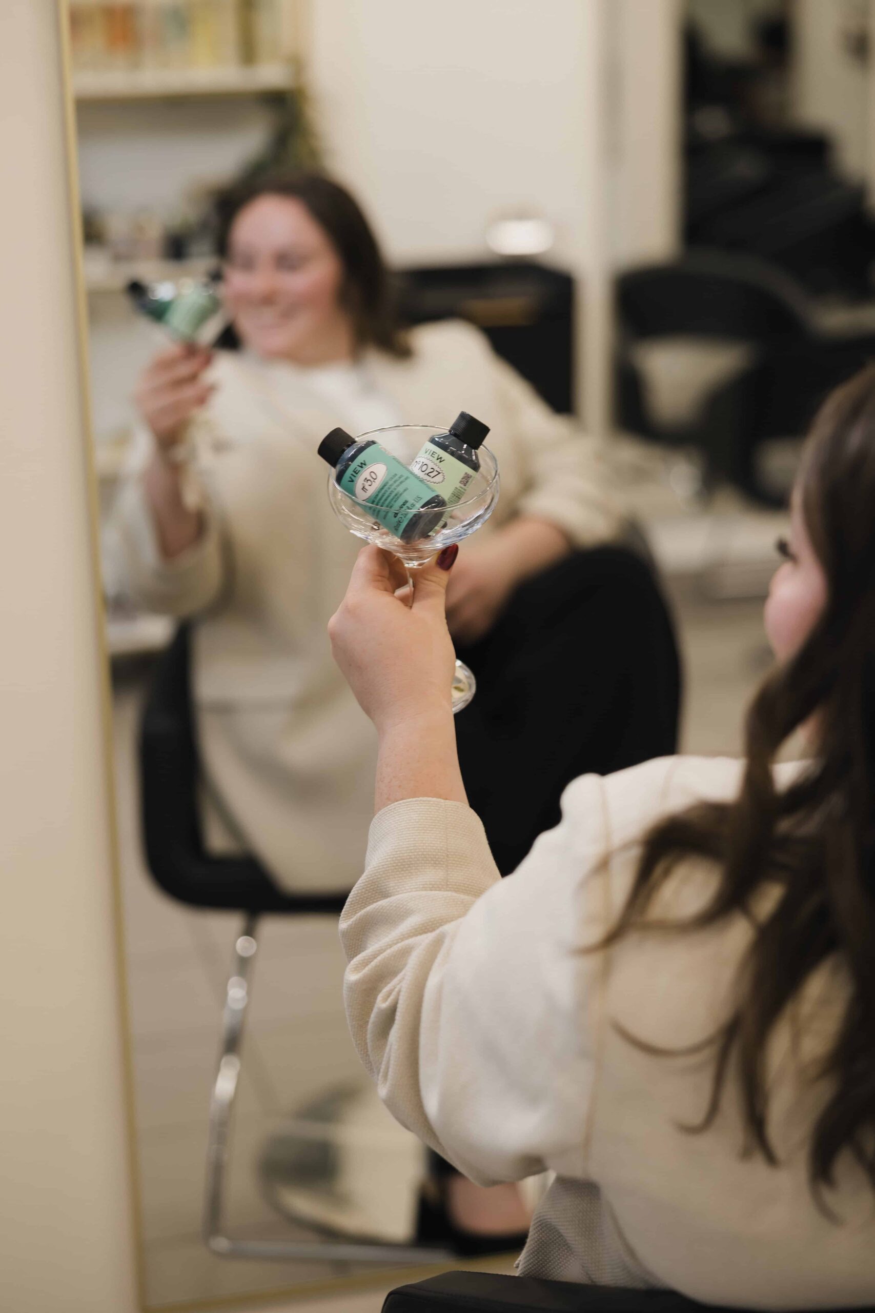 hair salon branding photos - sonia v photography