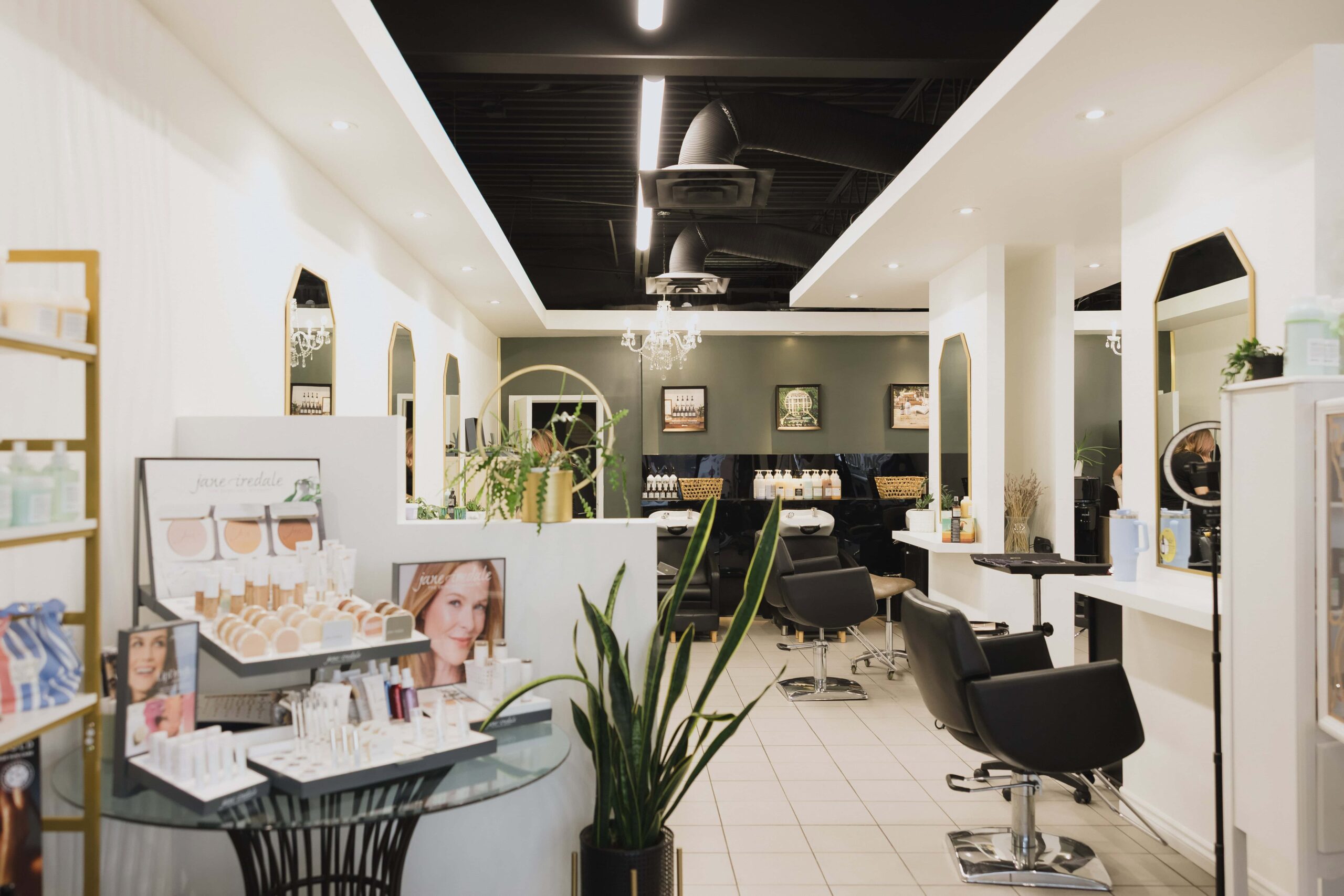 hair salon branding photos - sonia v photography