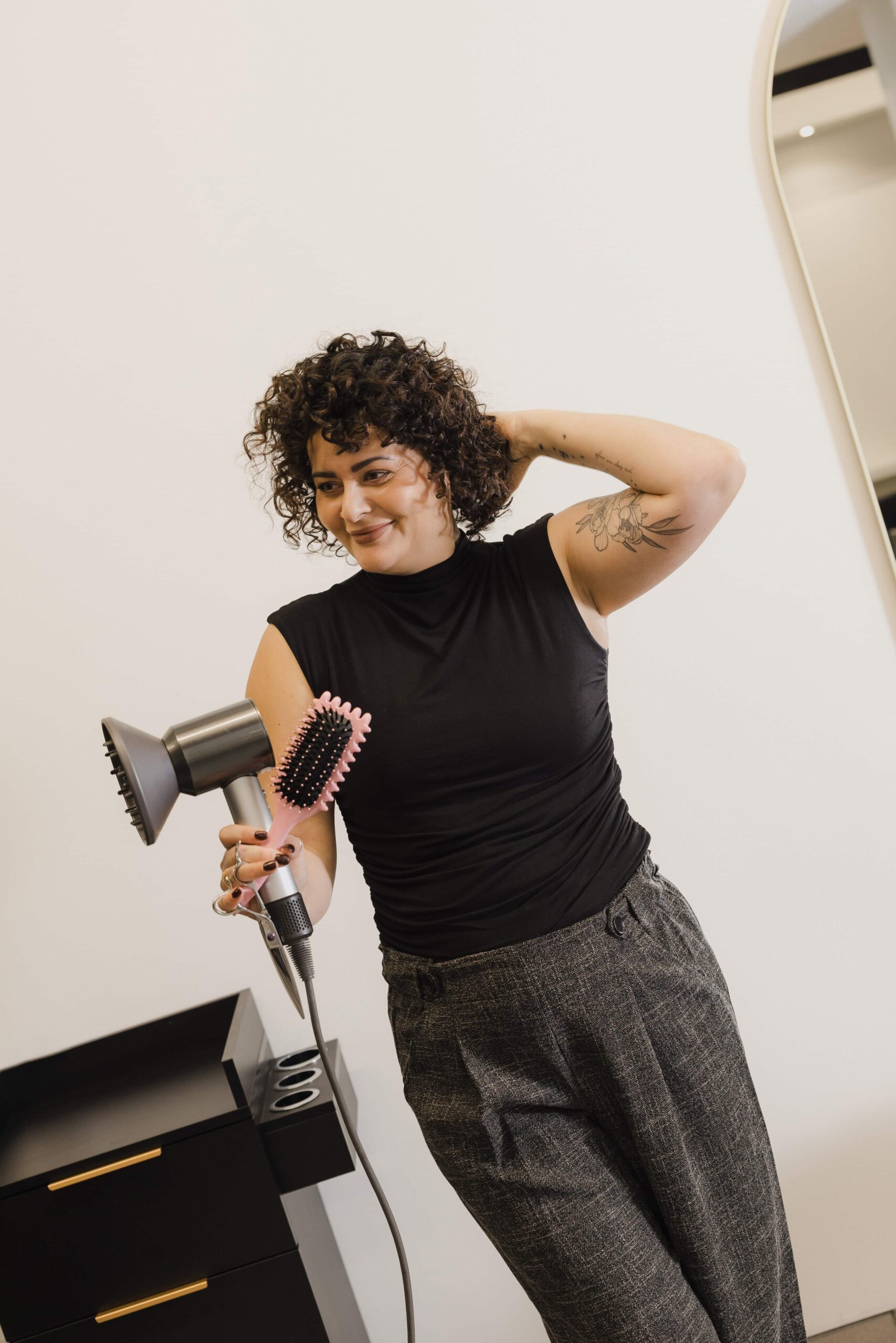 hair salon branding photos - sonia v photography