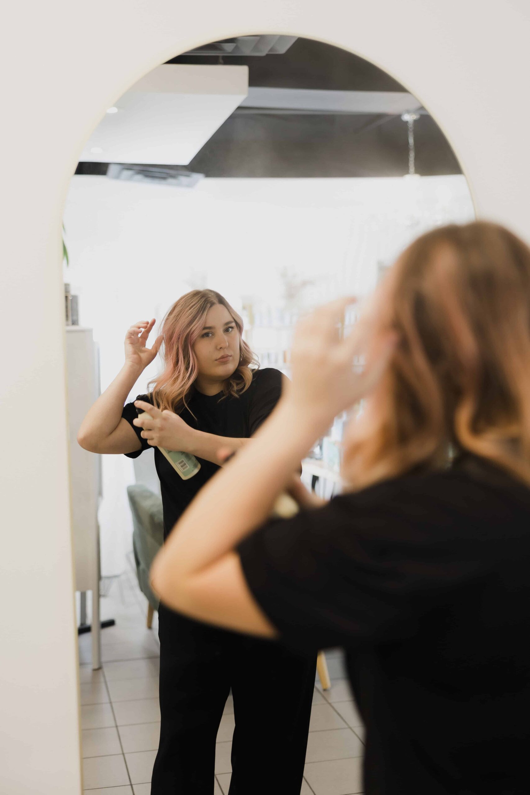 hair salon branding photos - sonia v photography