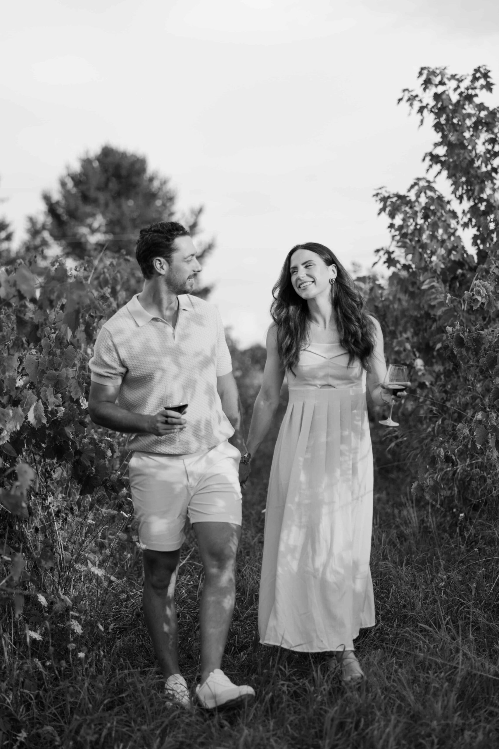 southern ontario vineyard engagement session - Sonia V Photography