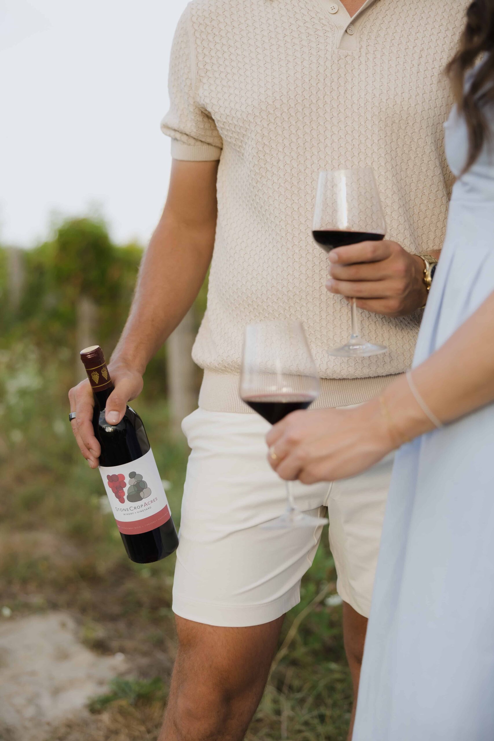 southern ontario vineyard engagement session - Sonia V Photography