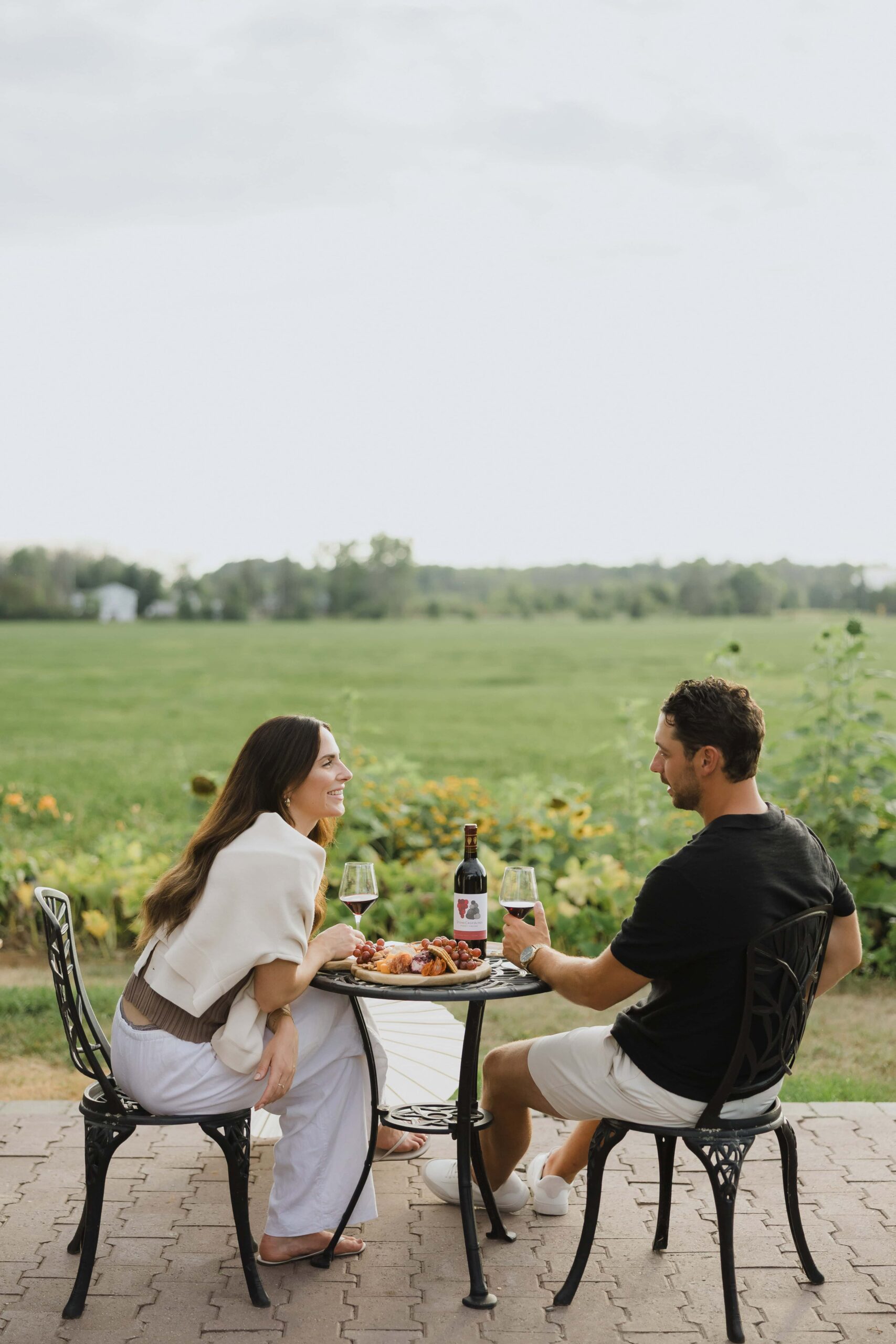 southern ontario vineyard engagement session - Sonia V Photography