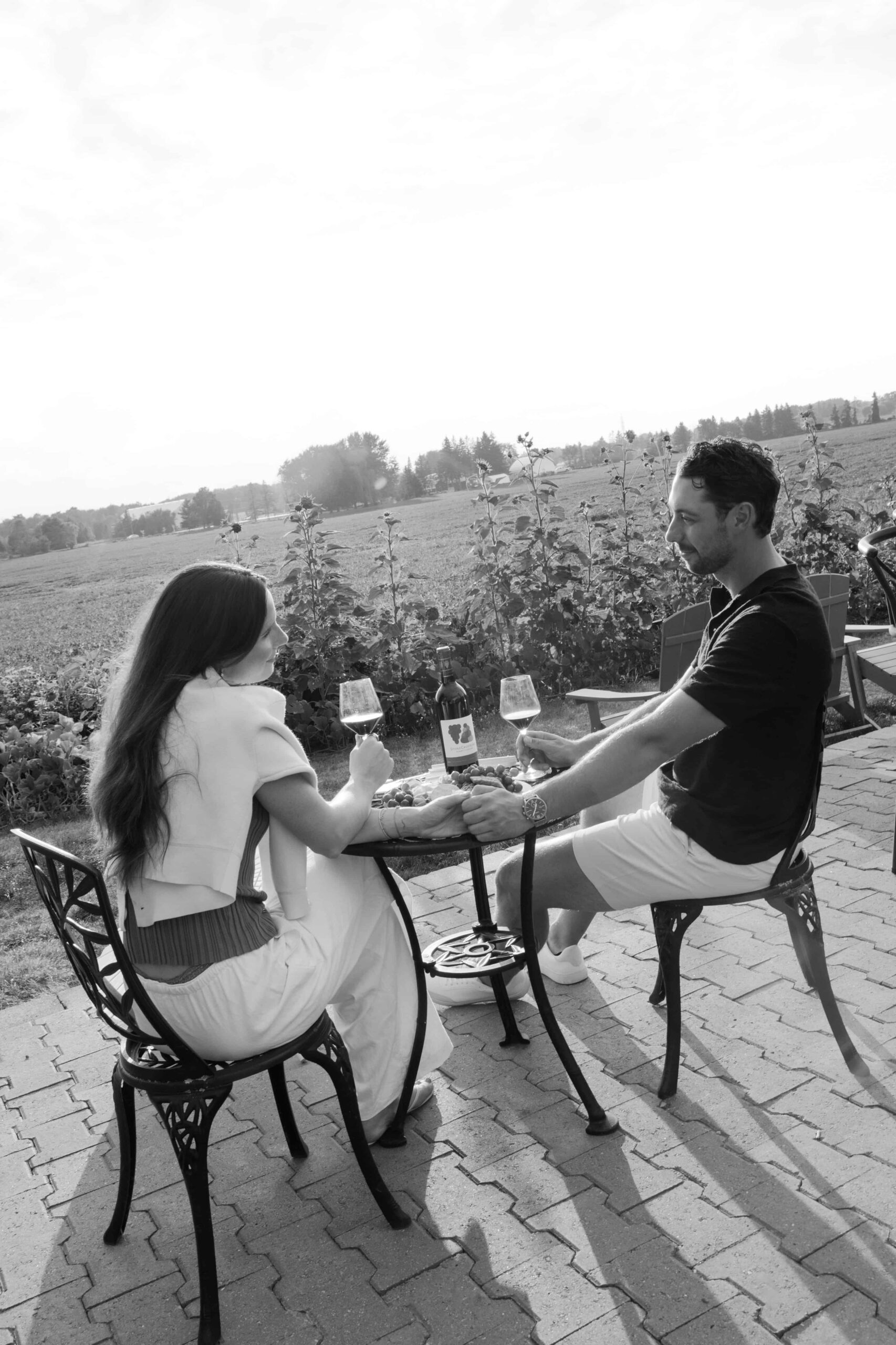 southern ontario vineyard engagement session - Sonia V Photography