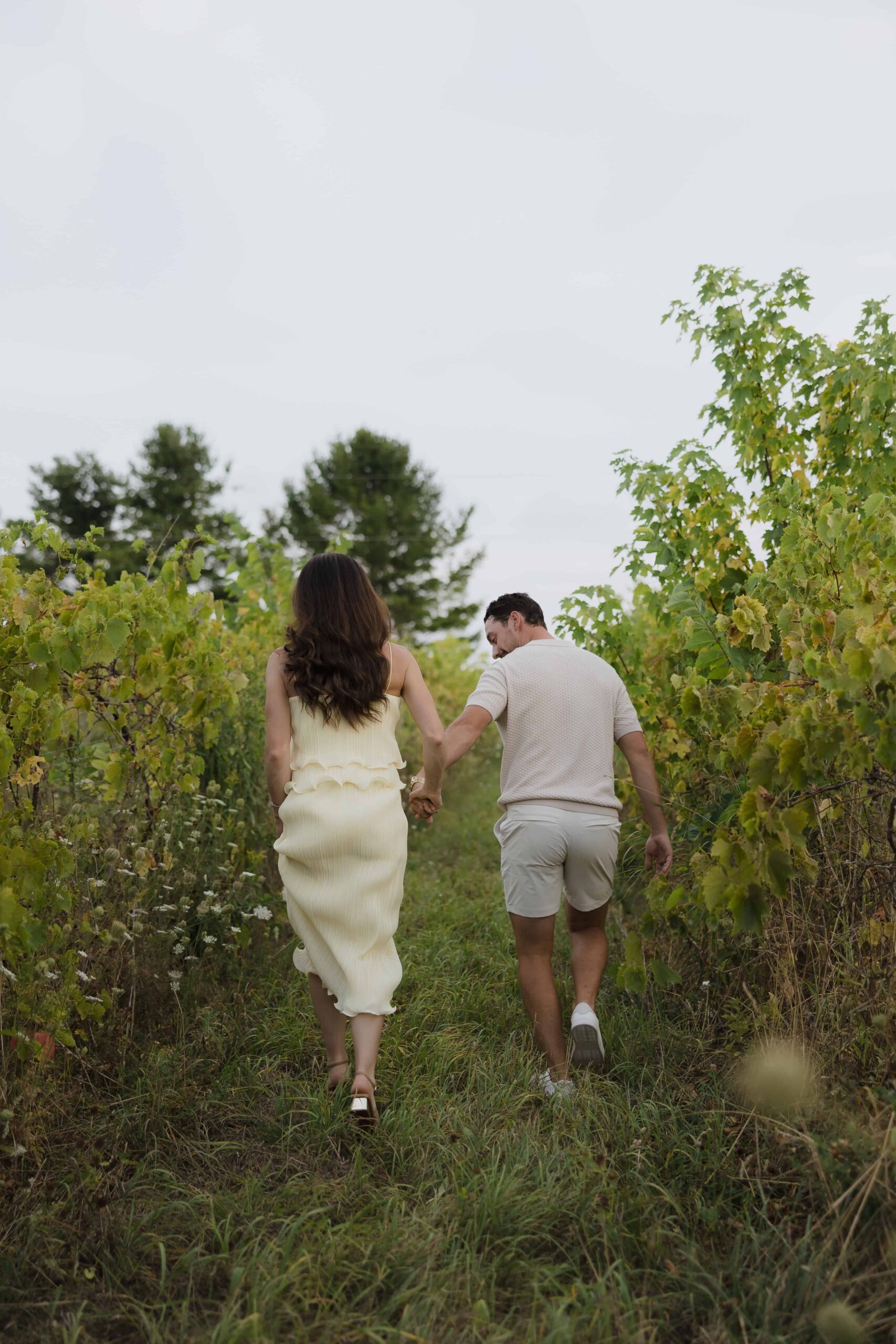 southern ontario vineyard engagement session - Sonia V Photography