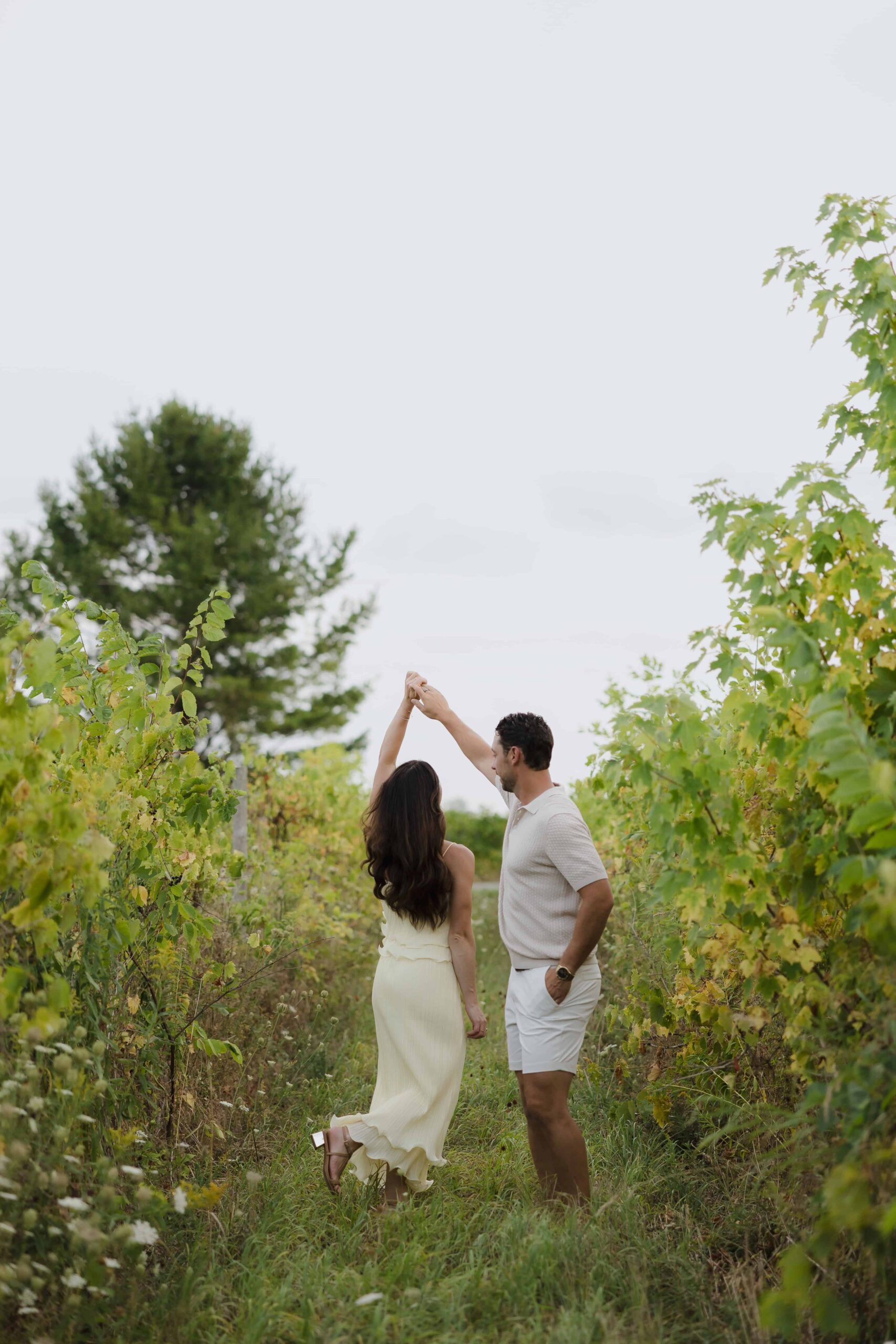 southern ontario vineyard engagement session - Sonia V Photography