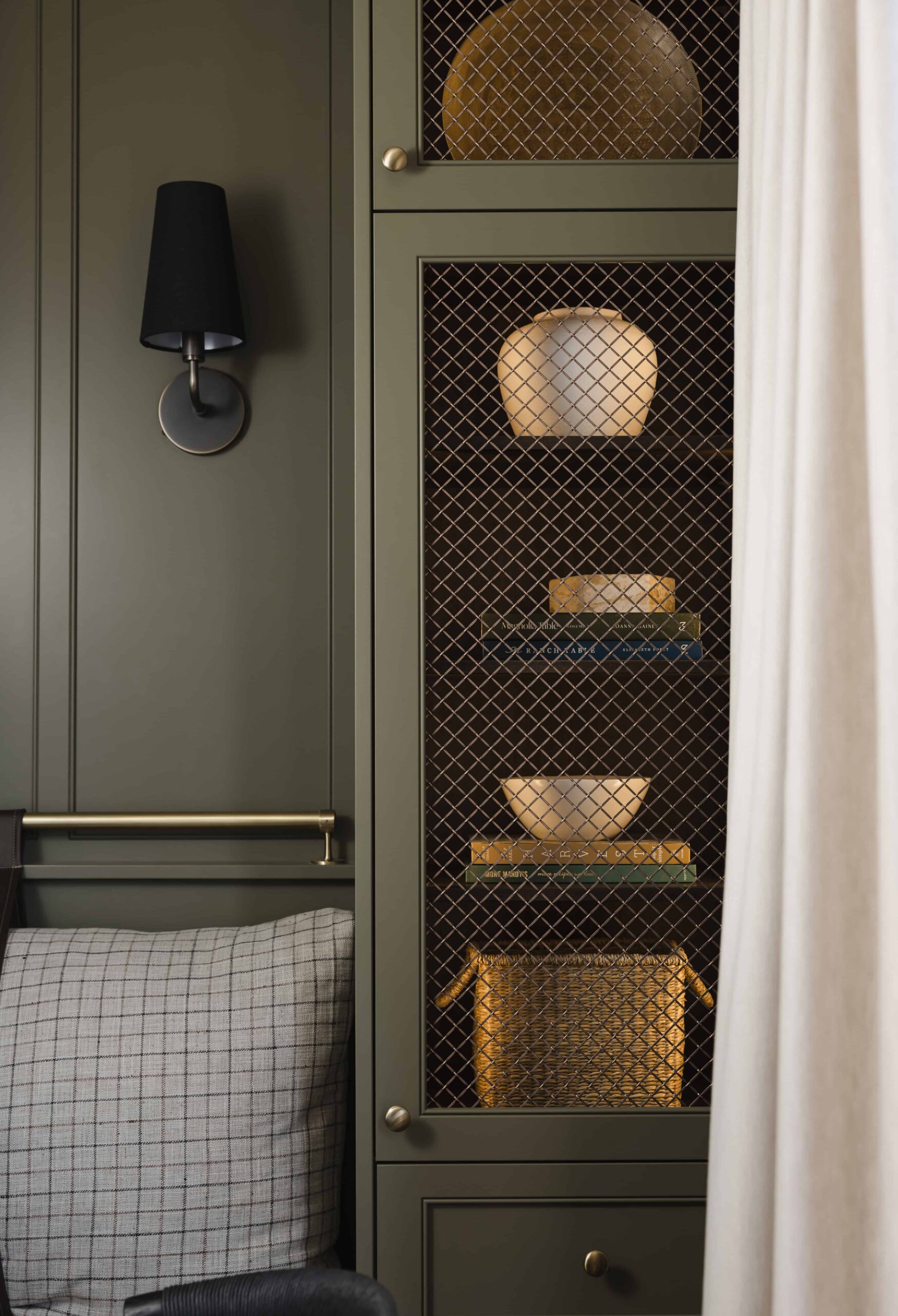 Moody Olive Kitchen and Marble Ensuite - Sonia V Photography