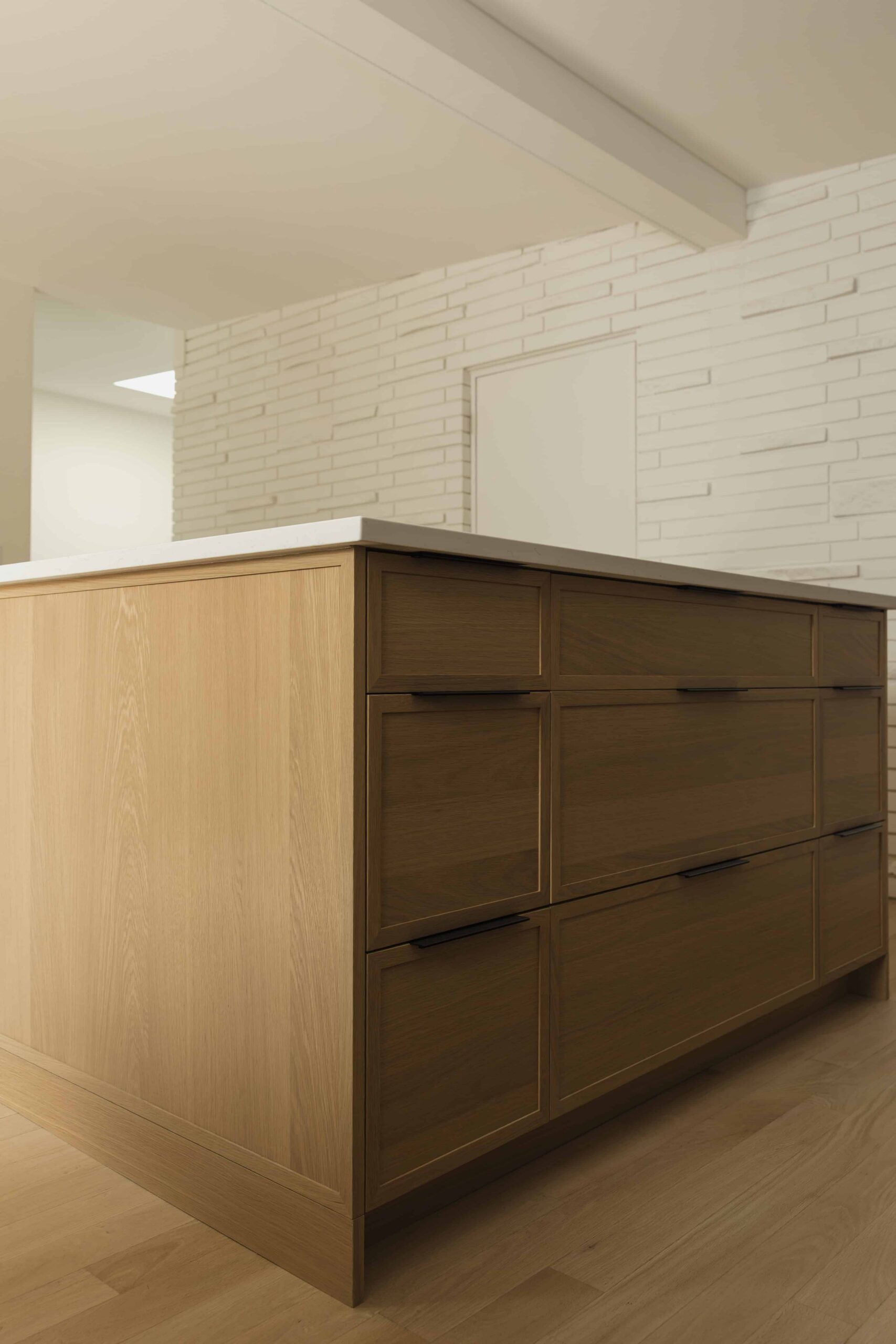 contemporary two-tone kitchen - Sonia V Photography