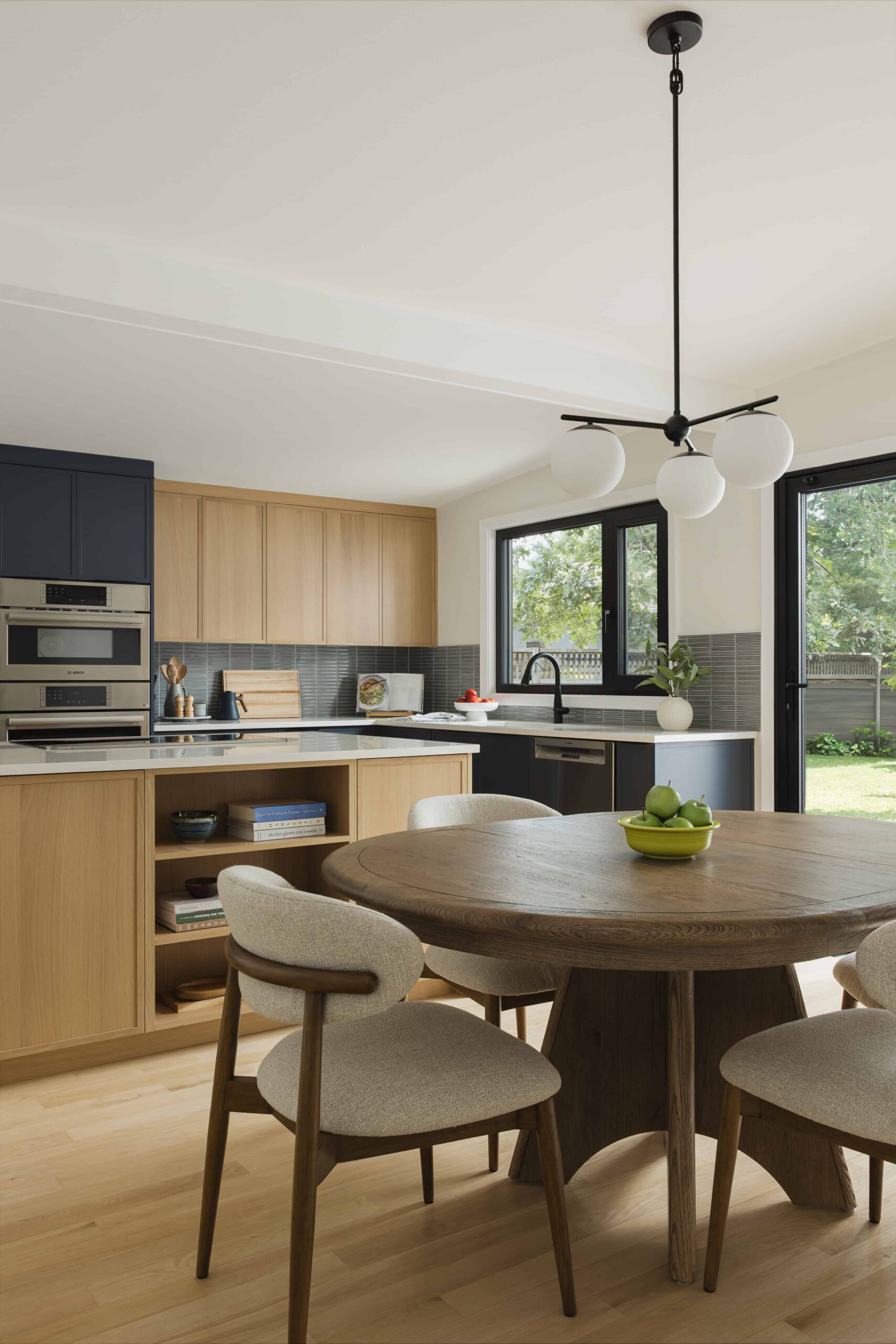 contemporary two-tone kitchen - Sonia V Photography