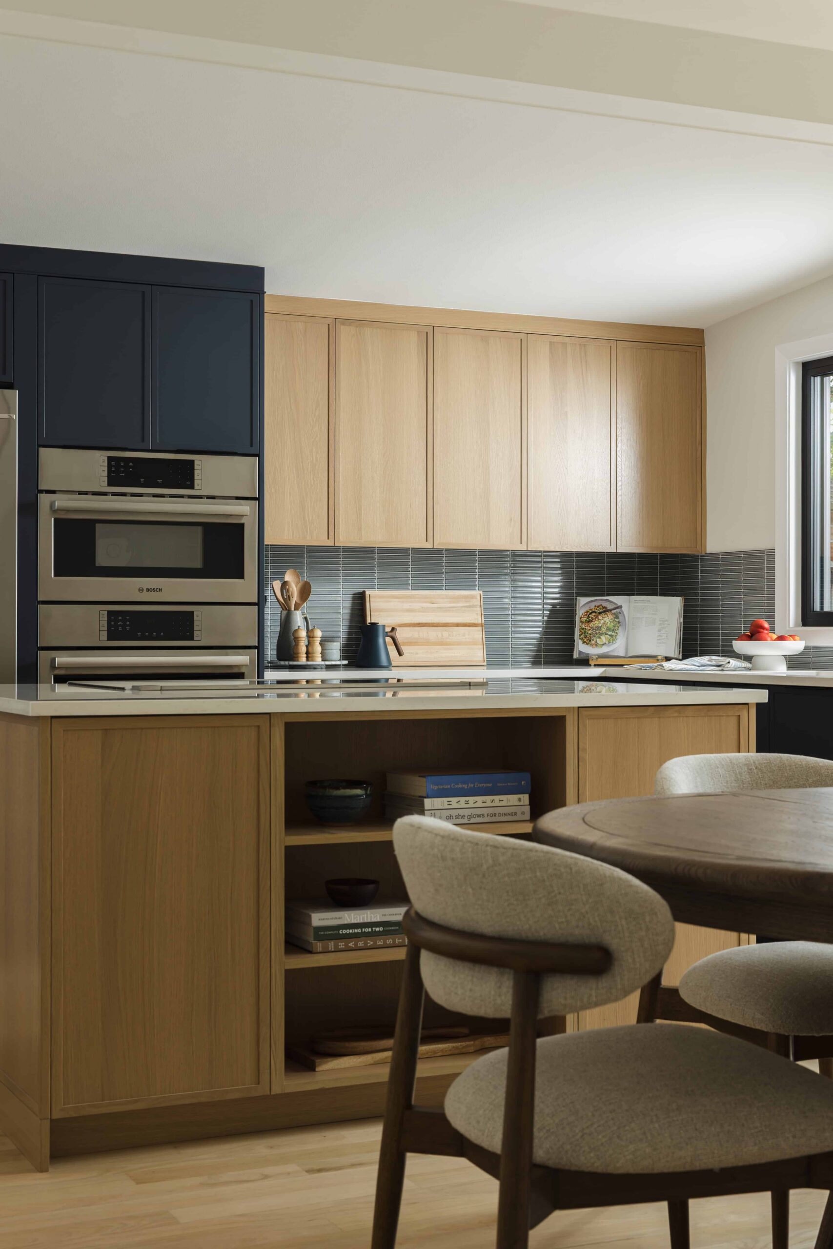 contemporary two-tone kitchen - Sonia V Photography