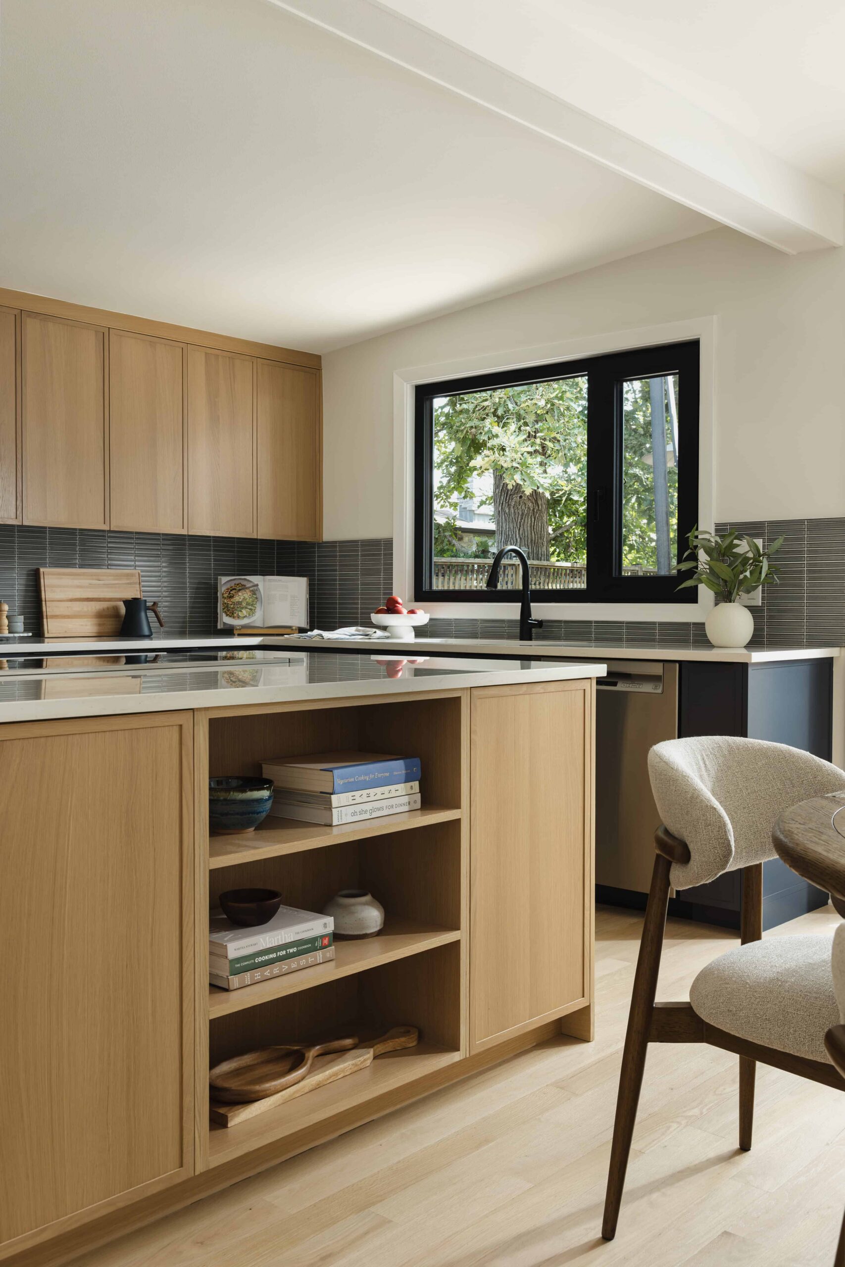 contemporary two-tone kitchen - Sonia V Photography