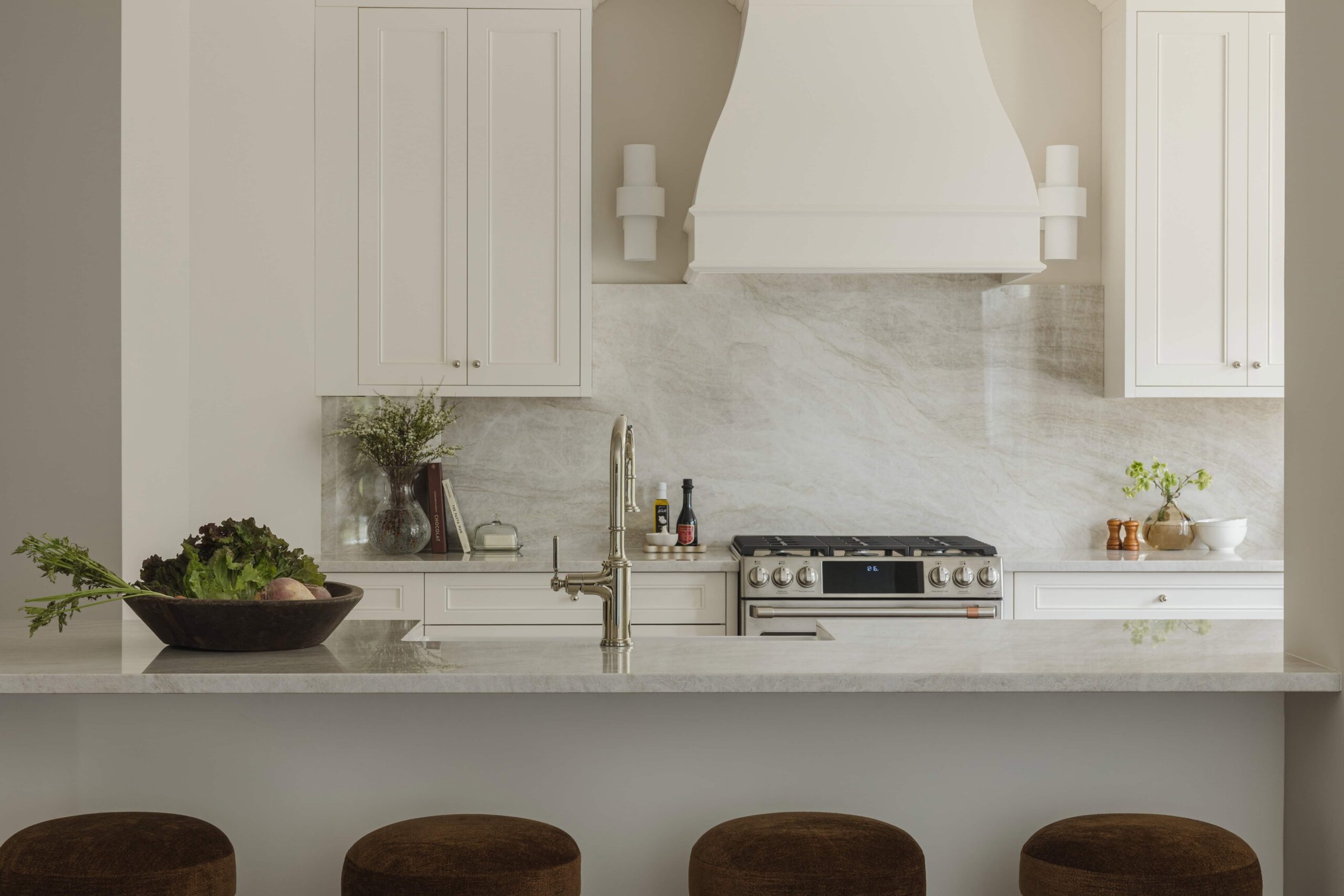 natural stone kitchen design - Sonia V Photography