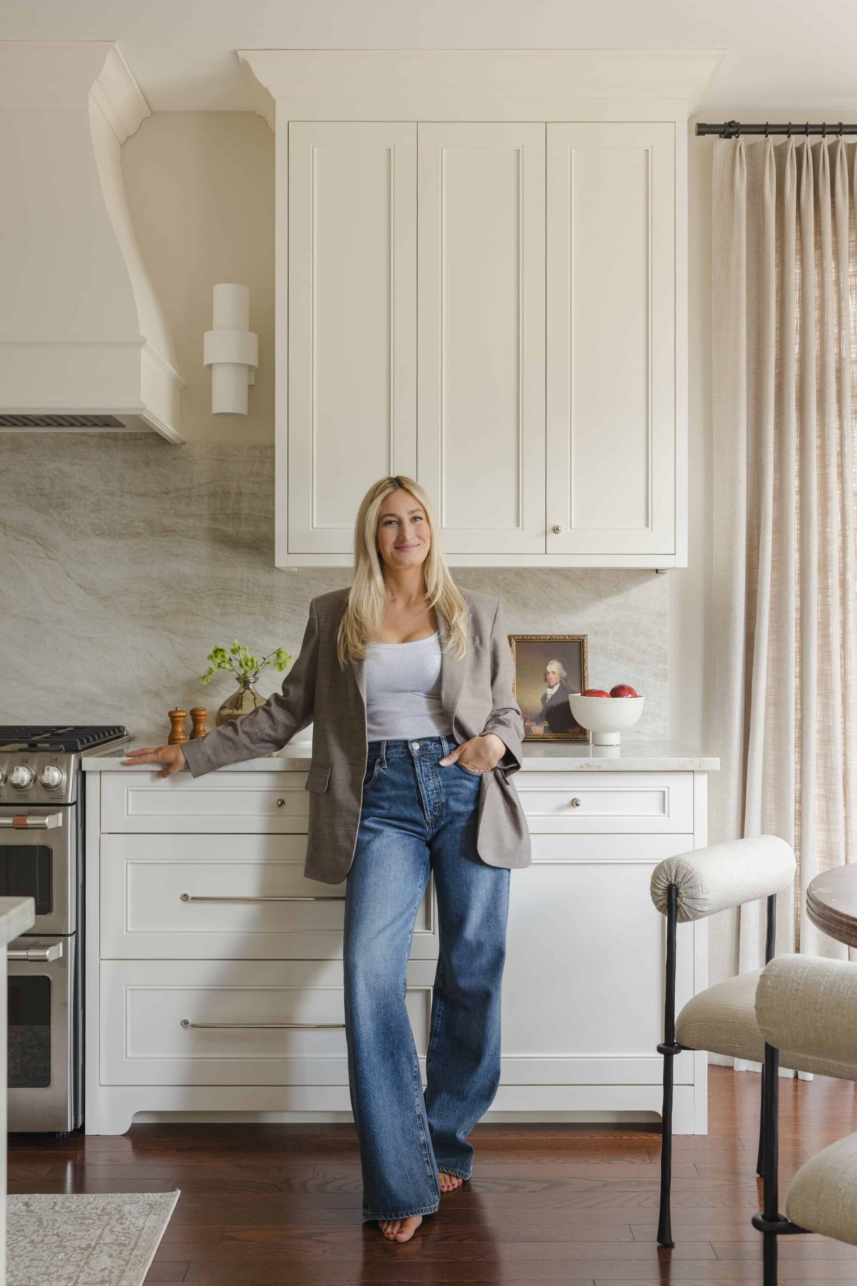 natural stone kitchen design - Sonia V Photography